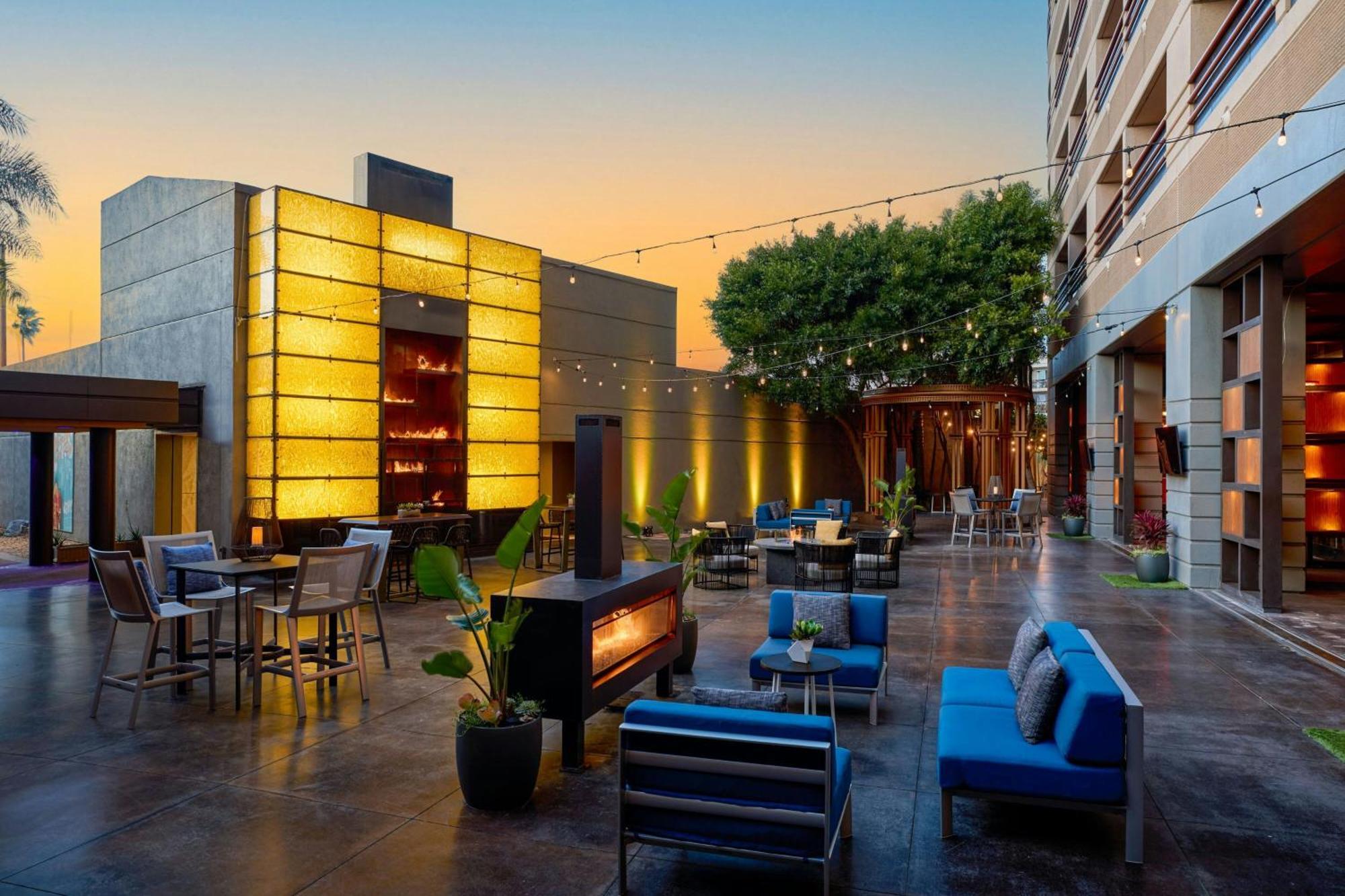 Marina Del Rey Marriott Hotel Лос Анджелис Екстериор снимка